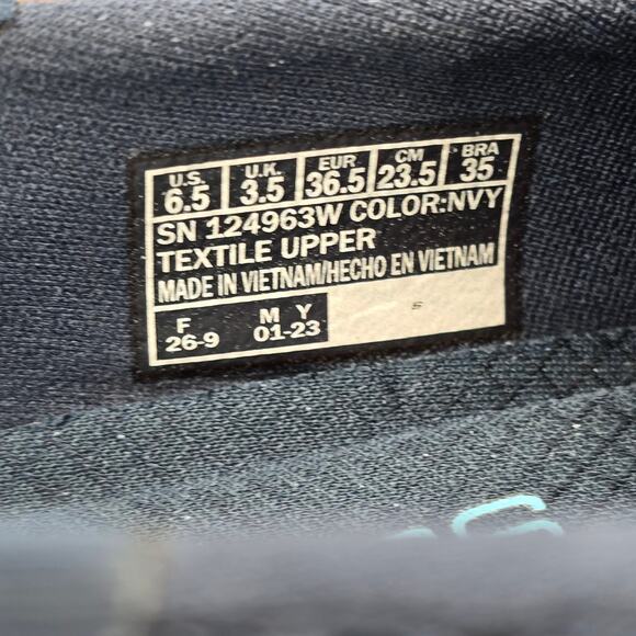 Skechers Slip-ins Shoes Womens 6.5 Wide Navy Go Walk Hands Free Walking Sneakers - Picture 8 of 8